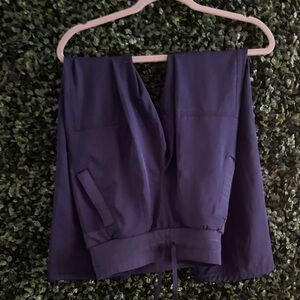 JO & JAX EUC/ LIKE NEW DANCE PANTS • JAZZ• HIPHOP •YOUTH LARGE • NAVY BLUE